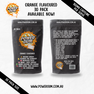 Power Gum Orange with FREE Shipping.
